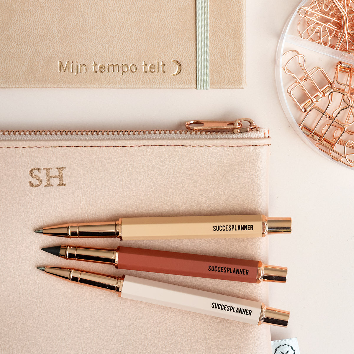 NEU | SET Tintenroller Blush & Wunder-Bleistift Terrakotta