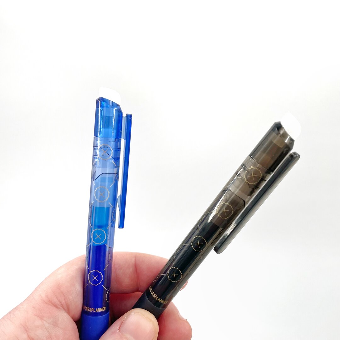 Radierbare Stifte – 2er-Set Schwarz und Blau