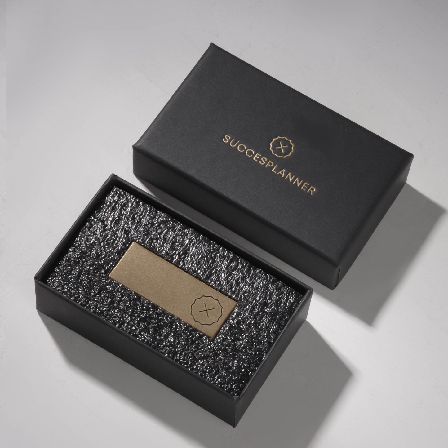 Kartenhalter aus Messing