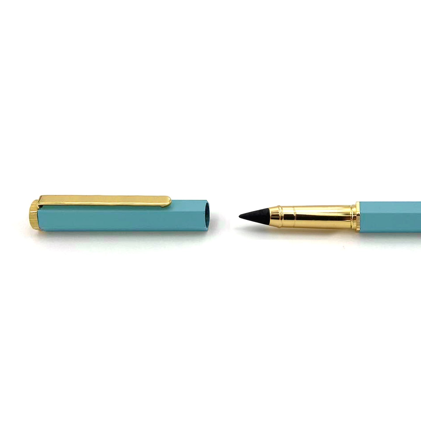 SET Tintenroller Grün & Wunder-Bleistift Ozeanblau