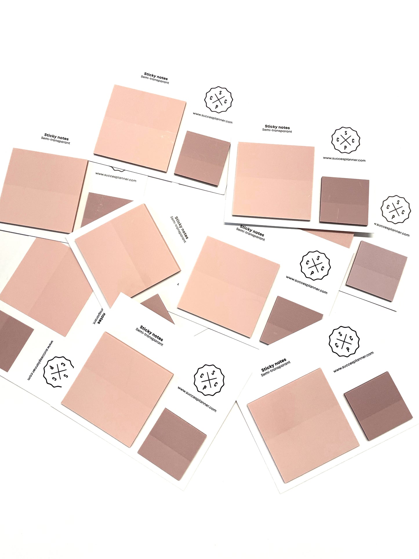 Haftnotizen – 2er-Set Blau- und Cremetöne