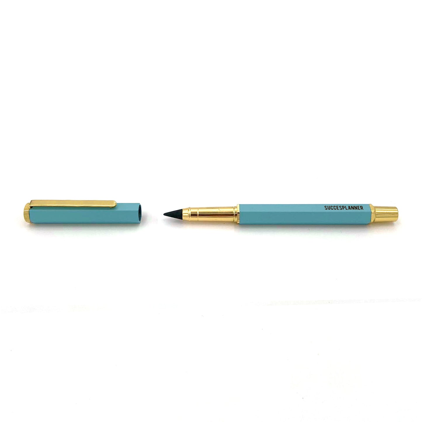 SET Tintenroller Grün & Wunder-Bleistift Ozeanblau