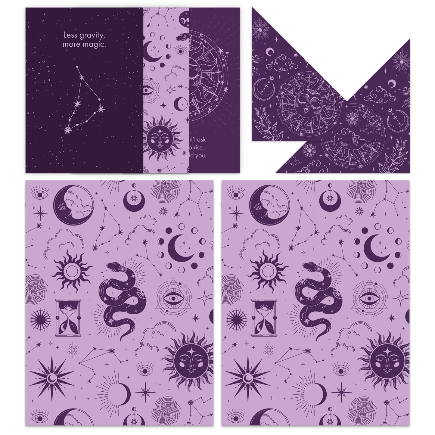NEU | Pimp My Planner Goodies - Mit Purple Universe-Thema