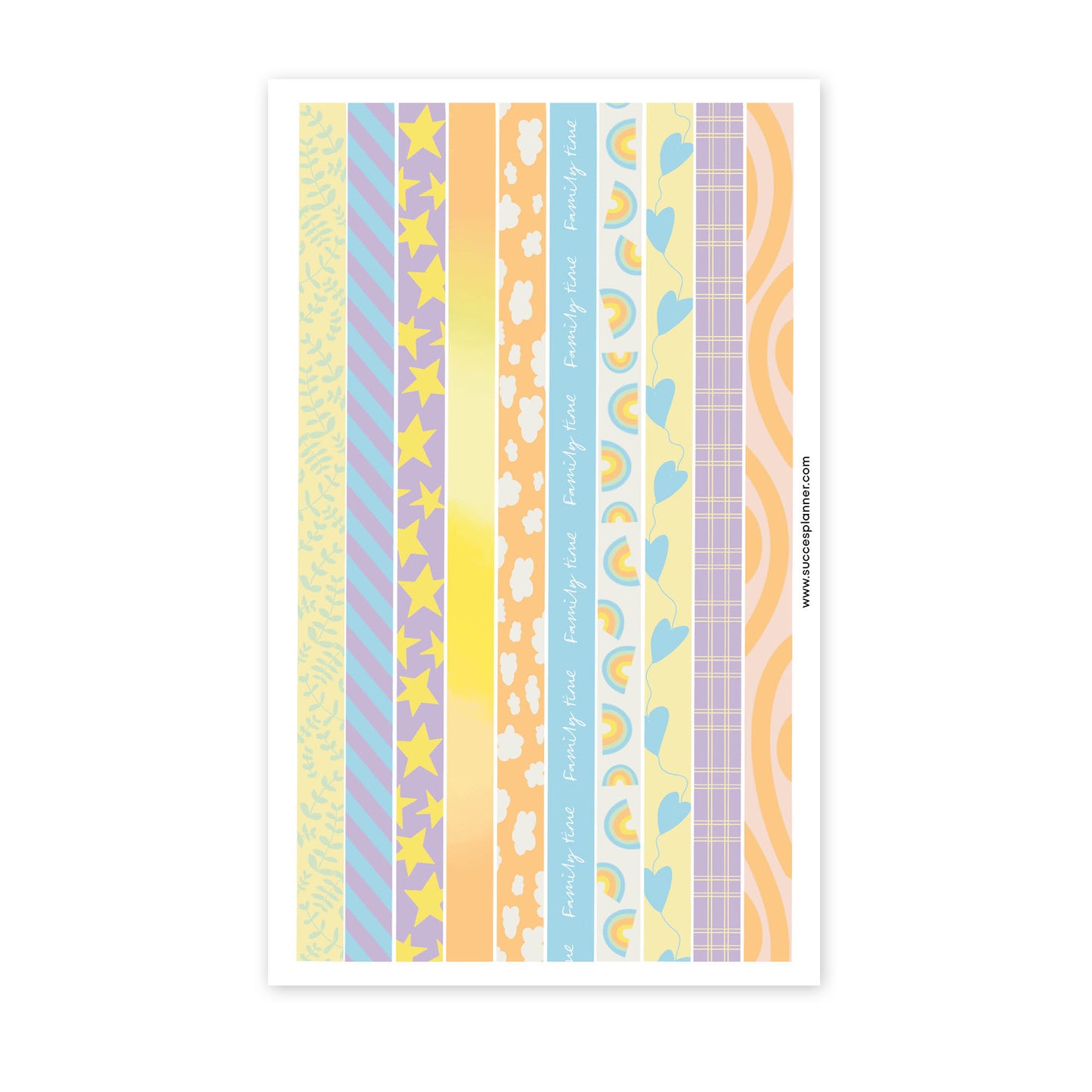 Washi-Fun Sticker-Set Pastell
