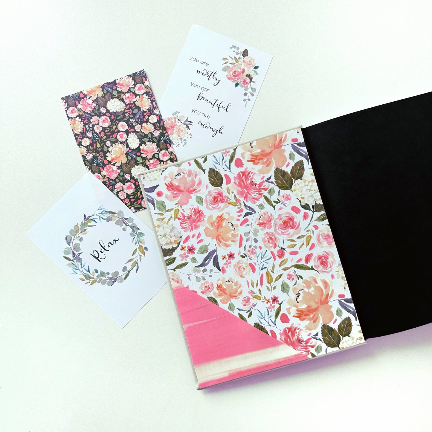 Pimp My Planner Goodies - Mit Blumenmotiv im Aquarellstil