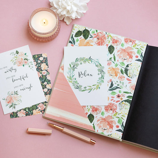 Pimp My Planner Goodies - Mit Blumenmotiv im Aquarellstil