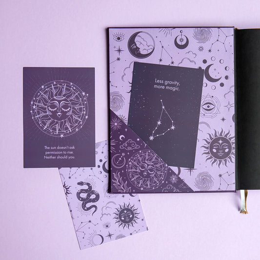 NEU | Pimp My Planner Goodies - Mit Purple Universe-Thema