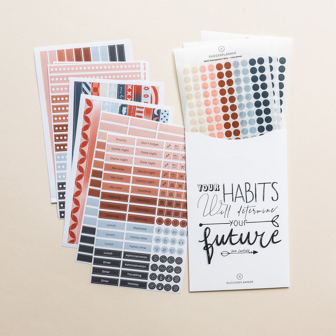 NEU | Washi-Fun Sticker-Set Rusty Blues