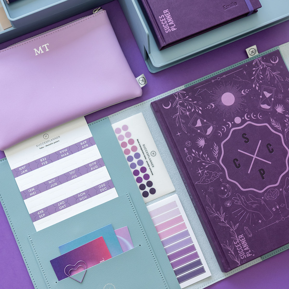 NEU | Washi-Fun Sticker-Set Purple Universe