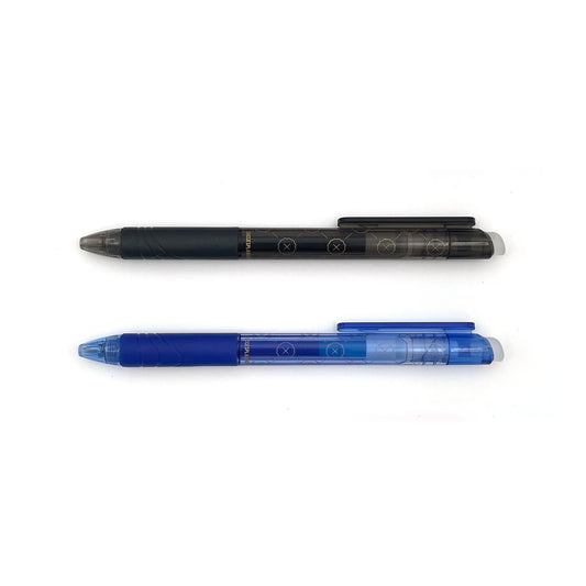 Radierbare Stifte – 2er-Set Schwarz und Blau