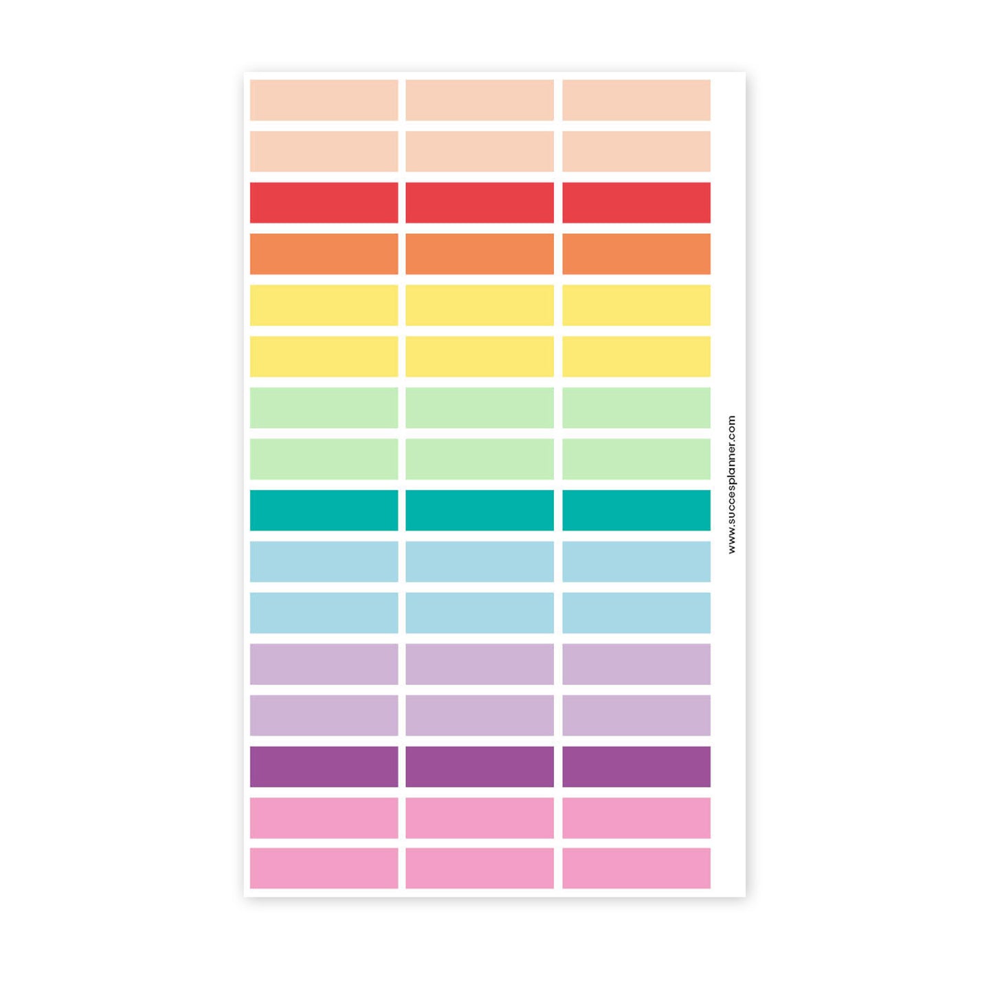Washi-Fun Sticker-Set Regenbogen