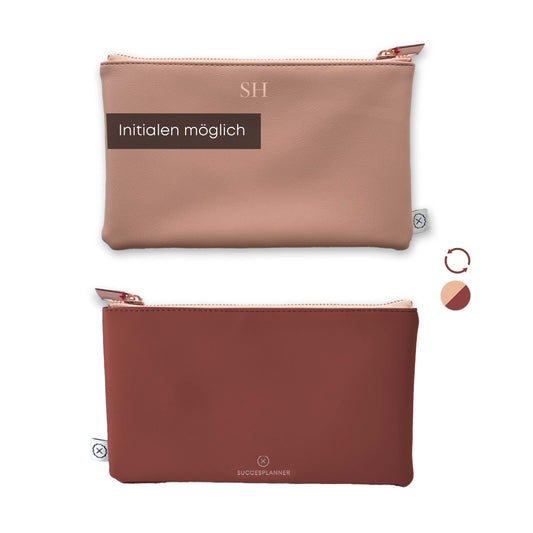 NEU | Blush & Terrakotta – zweifarbiges Stifteetui