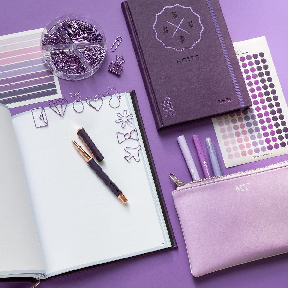 NEU | Washi-Fun Sticker-Set Purple Universe